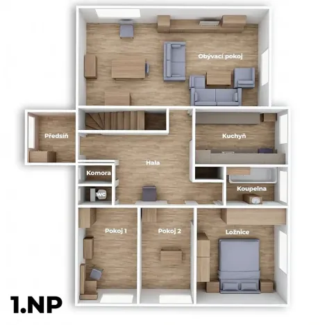 Prodej rodinného domu, Bratronice, U Kamene, 126 m2