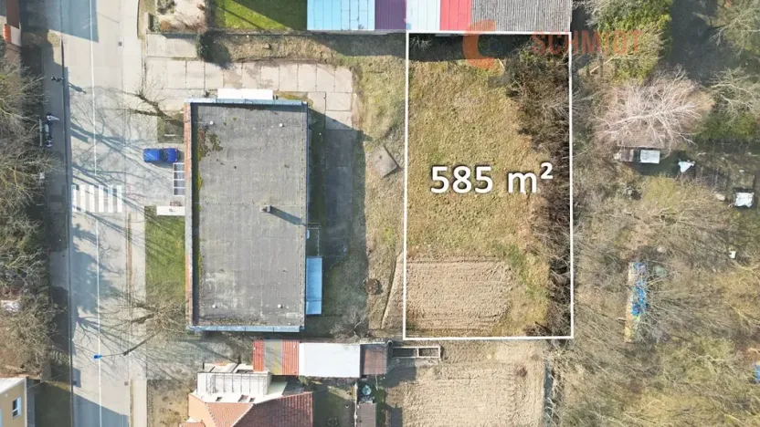 Pronájem zahrady, Klobouky u Brna, Nádražní, 585 m2