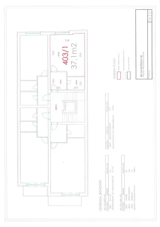 Pronájem bytu 1+kk, Brno, Gajdošova, 37 m2
