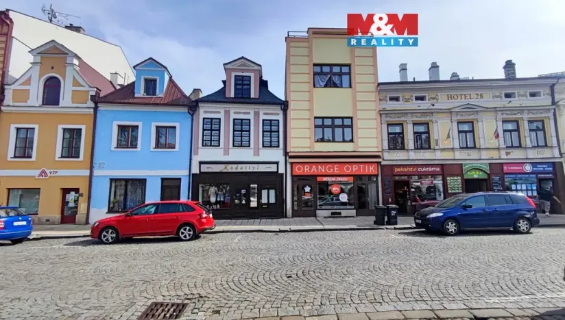 Pronájem bytu 1+1, Jaroměř, nám. Československé armády, 50 m2