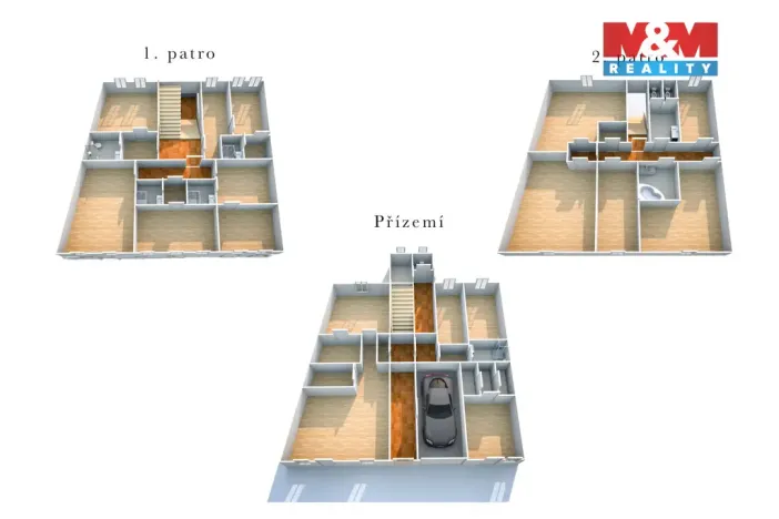 Prodej rodinného domu, Teplice - Trnovany, Emilie Dvořákové, 360 m2