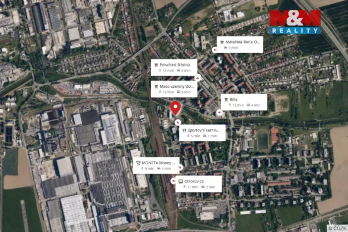 Pronájem bytu 2+kk, Otrokovice, J. Jabůrkové, 55 m2