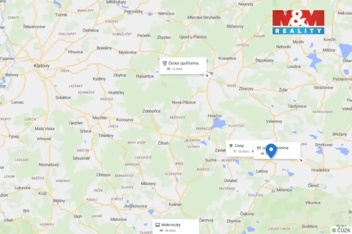 Prodej pozemku pro bydlení, Nalžovské Hory - Stříbrné Hory, 4292 m2