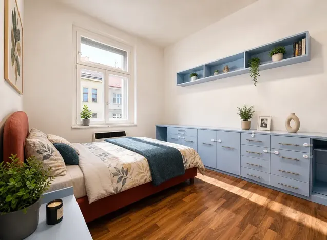 Pronájem bytu 2+kk, Praha - Smíchov, U Santošky, 40 m2