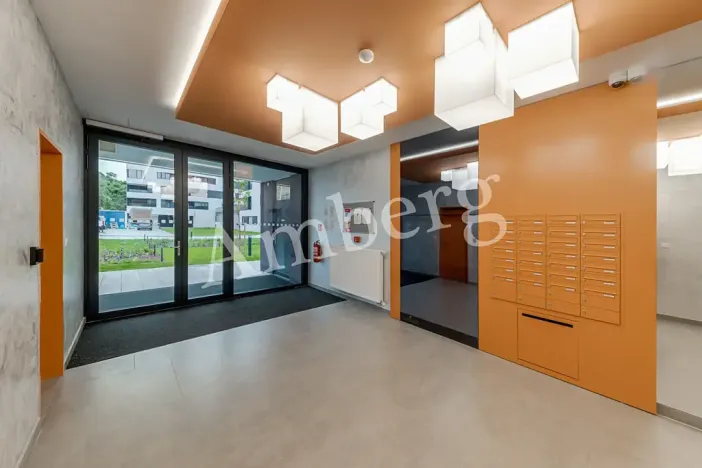 Pronájem bytu 1+kk, Praha - Karlín, U Sluncové, 33 m2