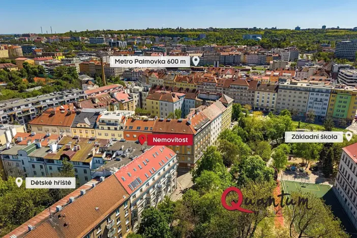 Prodej bytu 2+kk, Praha - Libeň, Na Rokytce, 50 m2