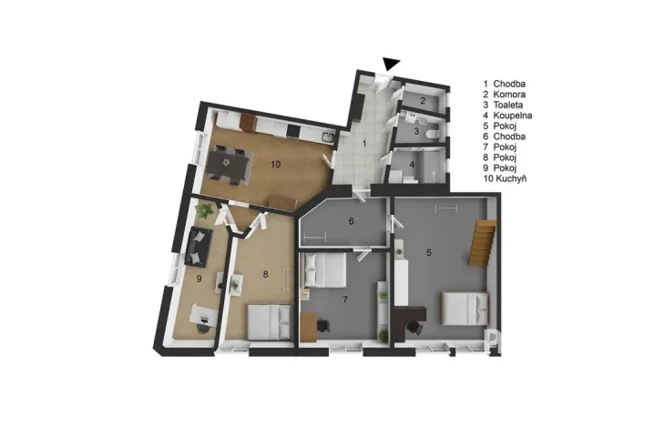 Prodej bytu 4+1, Praha - Vinohrady, 101 m2