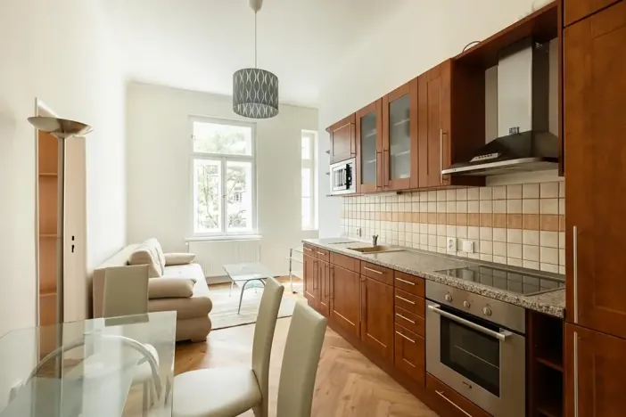 Pronájem bytu 2+kk, Praha - Vršovice, Finská, 45 m2
