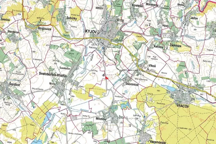 Prodej pole, Milotice, 8489 m2
