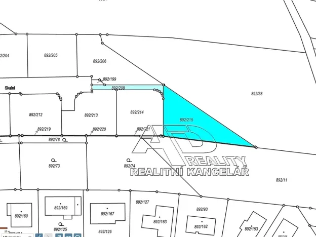 Prodej pozemku pro bydlení, Srubec, Skalní, 661 m2