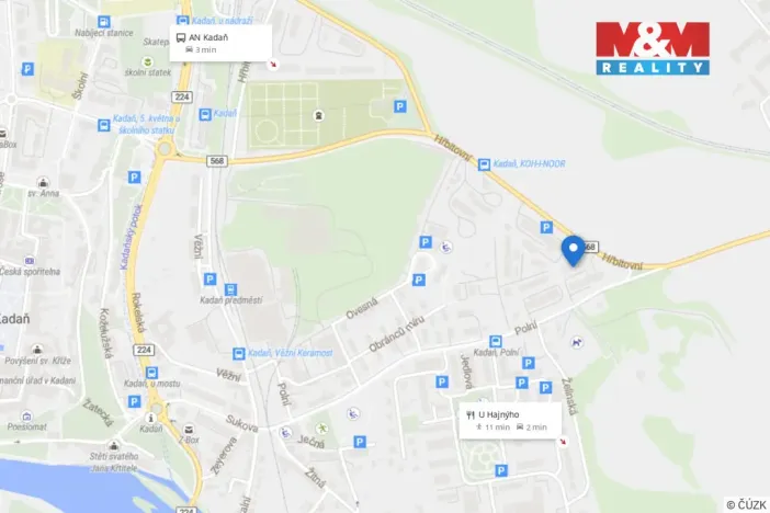 Prodej obchodního prostoru, Kadaň, Polní, 1200 m2