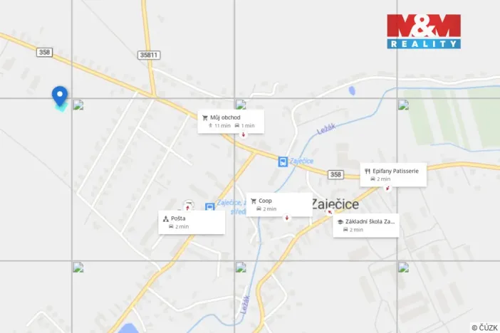 Prodej pozemku pro bydlení, Zaječice, 669 m2