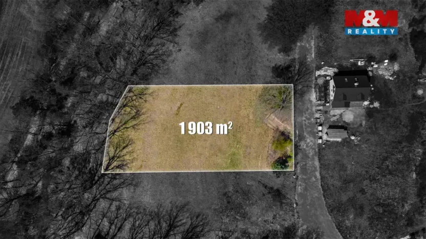Prodej pozemku pro bydlení, Holany, 1903 m2