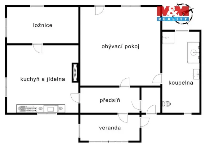 Prodej chalupy, Svojetín, 110 m2