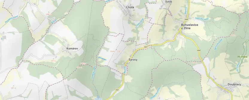 Prodej lesa, Šarovy, 11619 m2