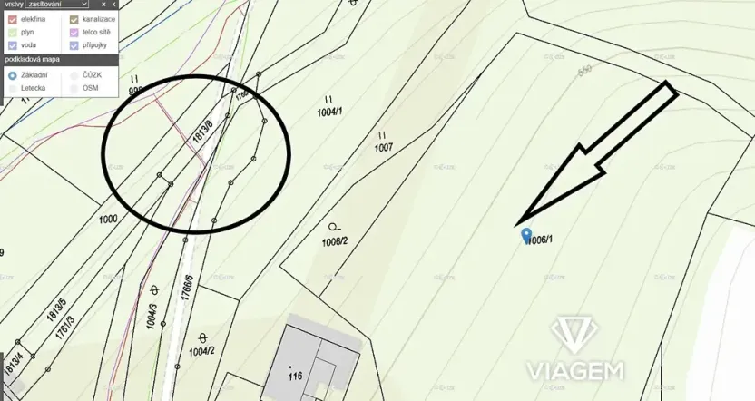 Prodej zahrady, Sádek, 5491 m2