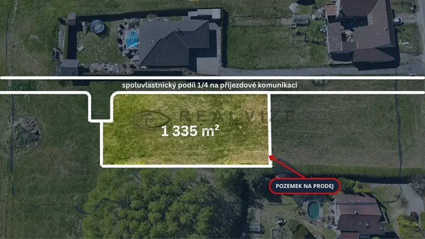 Prodej pozemku pro bydlení, Trhové Sviny, Rejta, 1335 m2