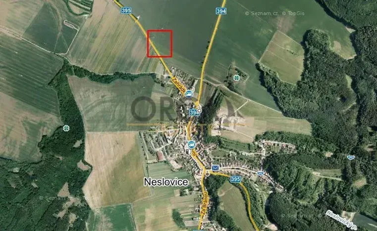 Prodej podílu pole, Neslovice, 1392 m2