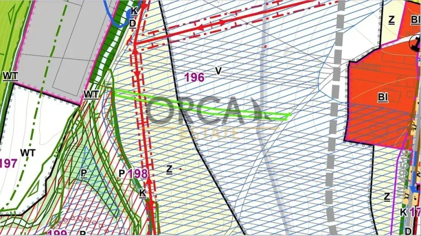 Prodej komerčního pozemku, Bojkovice, 1710 m2