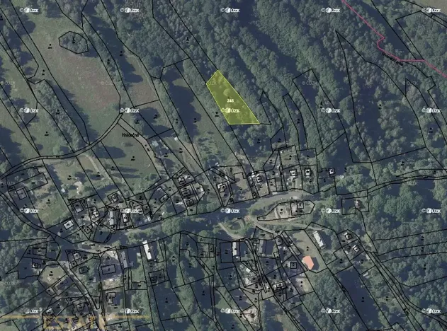 Prodej zahrady, Blatno, 2058 m2
