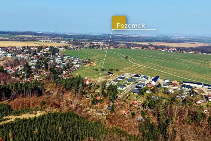Prodej pozemku, Doubravčice, 594 m2