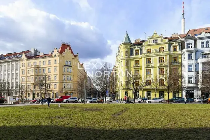 Pronájem bytu 3+kk, Praha - Vinohrady, náměstí Jiřího z Poděbrad, 93 m2