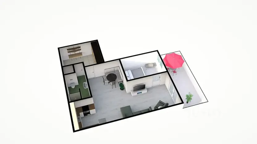 Pronájem bytu 2+kk, Písek, Janotova, 85 m2