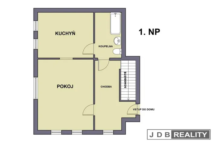 Prodej rodinného domu, Horní Beřkovice, U Lékárny, 115 m2