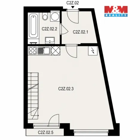 Prodej bytu 2+kk, Praha - Libeň, U libeňského pivovaru, 45 m2