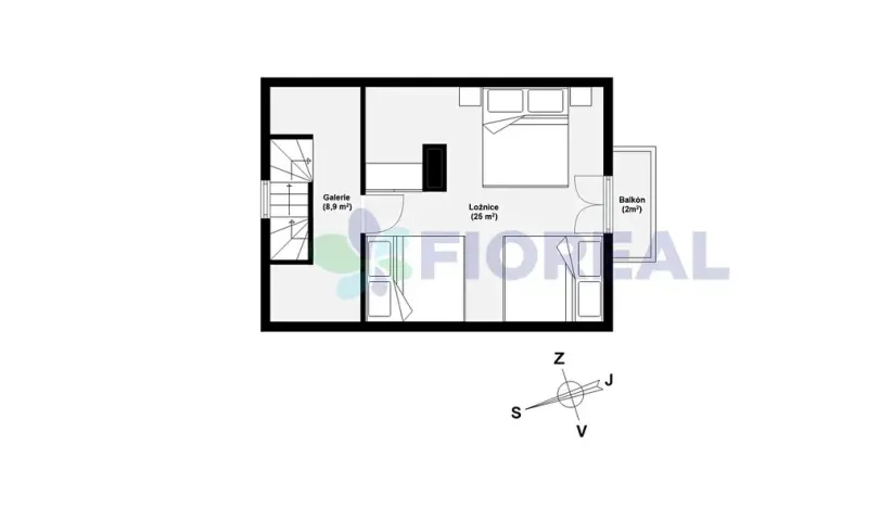 Prodej chaty, Velký Beranov, 64 m2