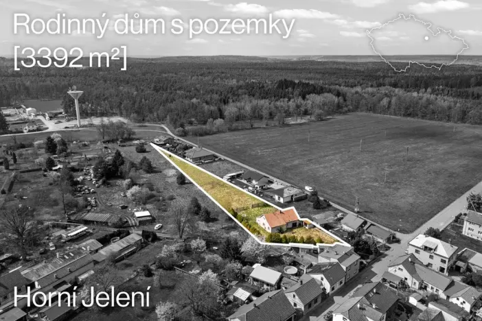 Prodej rodinného domu, Horní Jelení, Lesní, 100 m2