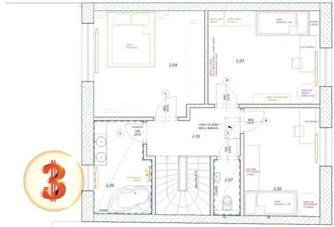 Prodej rodinného domu, Újezd u Brna, 127 m2