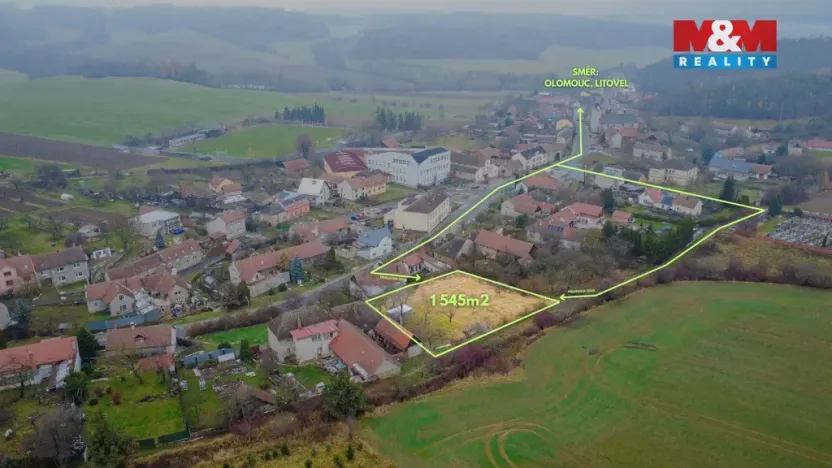 Prodej pozemku pro bydlení, Přemyslovice, 1545 m2