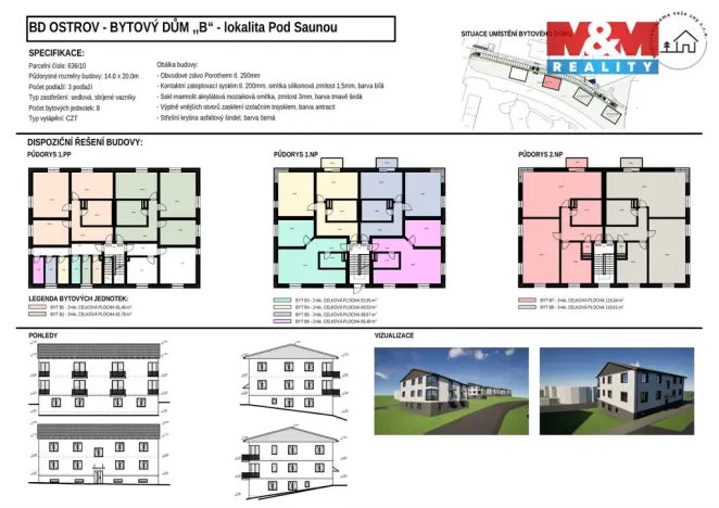 Prodej bytu 3+kk, Ostrov, Hlavní třída, 120 m2