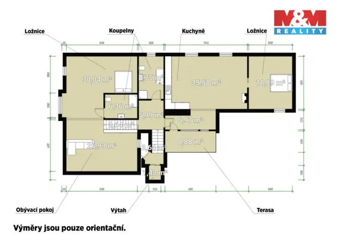 Prodej bytu 3+kk, Mariánské Lázně, Křižíkova, 156 m2