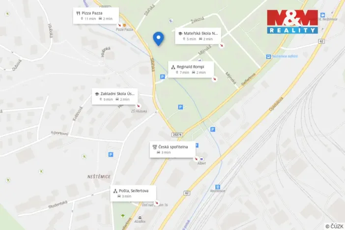 Prodej bytu 2+1, Ústí nad Labem - Neštěmice, Sibiřská, 63 m2