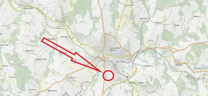 Prodej podílu pole, Havlíčkův Brod, 1799 m2