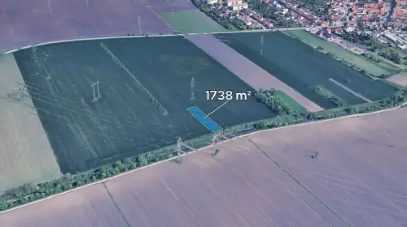 Prodej pole, Újezd u Brna, 1738 m2