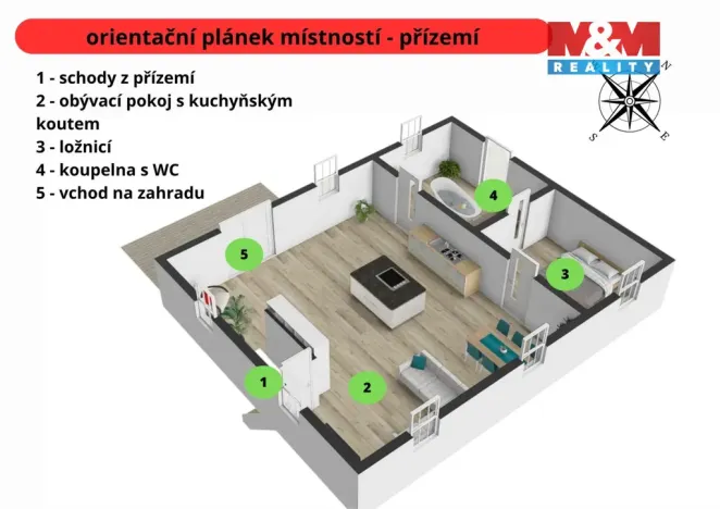 Prodej chalupy, Černíny - Bahno, 80 m2