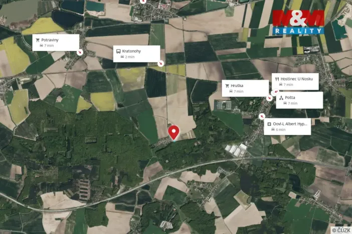 Prodej pozemku pro bydlení, Kratonohy - Michnovka, 4869 m2