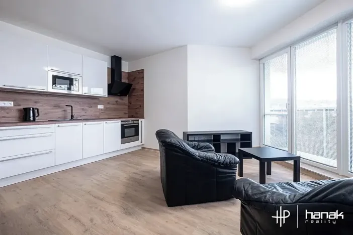 Pronájem bytu 2+kk, Brno, Nachová, 38 m2