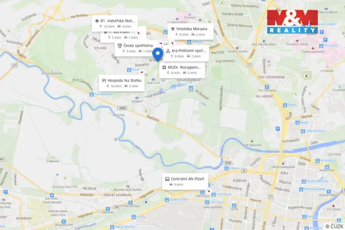 Prodej bytu 3+1, Plzeň - Severní Předměstí, Strážnická, 62 m2