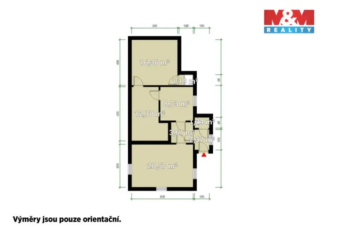 Prodej rodinného domu, Praha - Horní Počernice, Šplechnerova, 67 m2