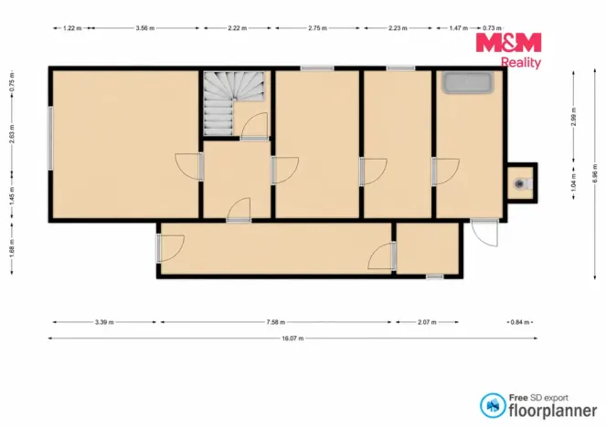 Prodej rodinného domu, Přílepy, 75 m2