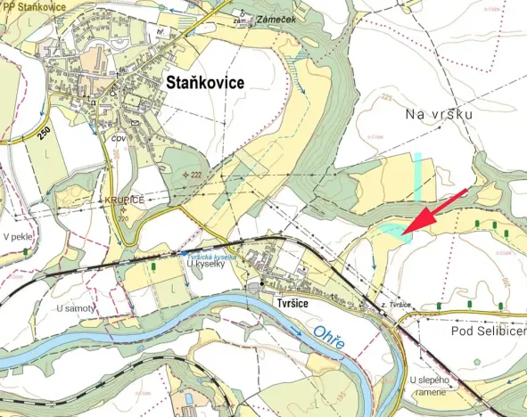 Prodej louky, Staňkovice, 7642 m2