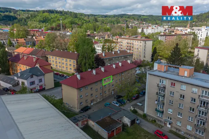 Prodej bytu 2+1, Česká Třebová, Pražského, 52 m2