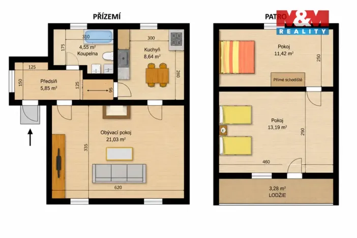 Prodej rodinného domu, Zruč nad Sázavou, Ke Ctiborkám, 65 m2