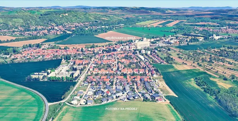 Prodej pozemku pro bydlení, Hrušovany u Brna, Pod Střediskem, 875 m2