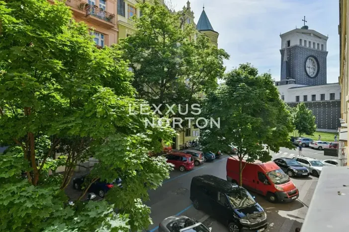 Pronájem bytu 3+kk, Praha - Vinohrady, náměstí Jiřího z Poděbrad, 92 m2