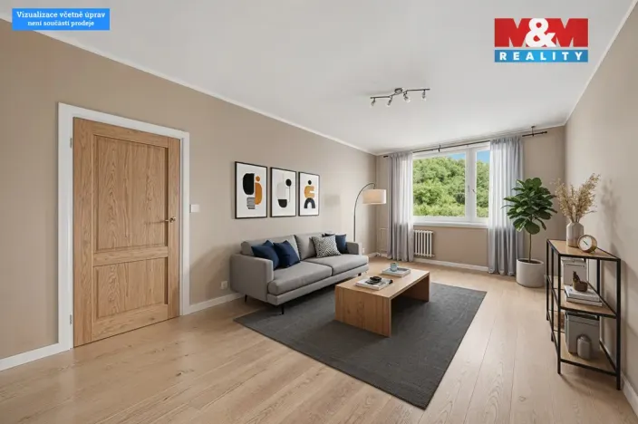 Pronájem bytu 1+1, Ústí nad Labem, Jizerská, 42 m2